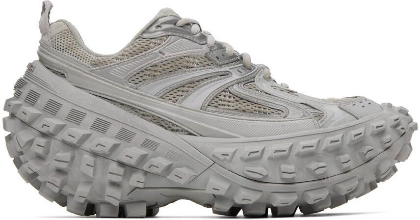 Balenciaga Gray Bouncer Sneakers - Picture 5