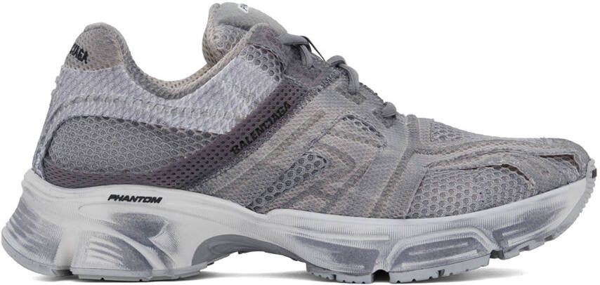 Balenciaga Grey Phantom Sneakers - Picture 5
