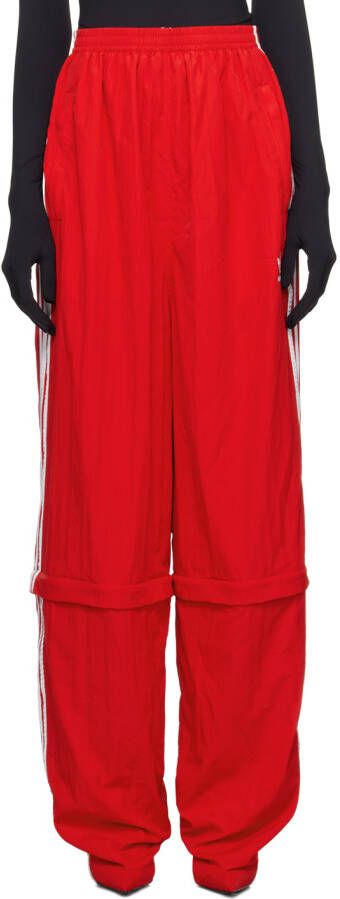Balenciaga Red adidas Originals Edition Pantashoes Boots & Track Pants - Picture 4