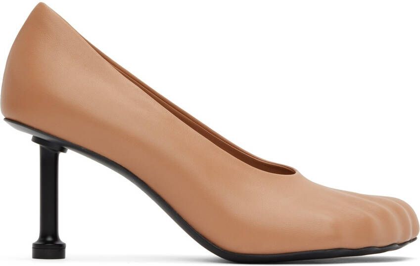 Balenciaga Tan Fetish Heels - Picture 5