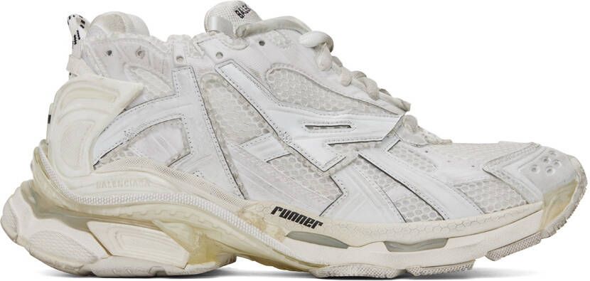 Balenciaga White Runner Sneakers