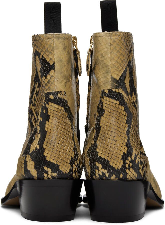 Bally Black & Tan Gaiman Boots - Picture 3