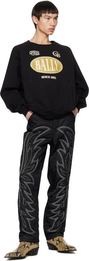 Bally Black & Tan Gaiman Boots - Picture 4