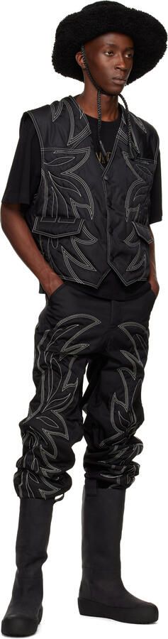 Bally Black Curling Jackson Boots - Picture 4