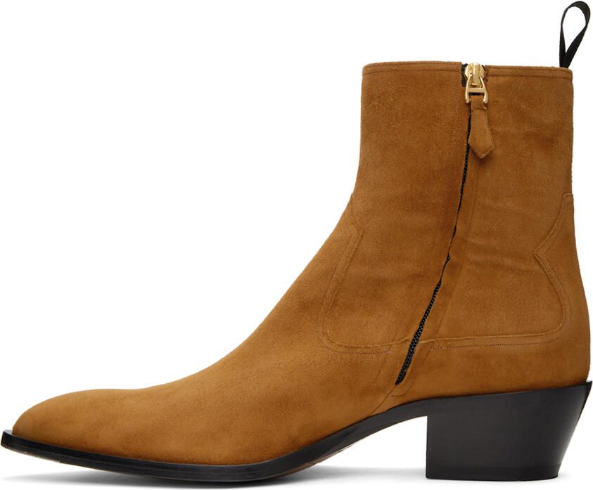 Bally Brown Gaiman Boots - Picture 3