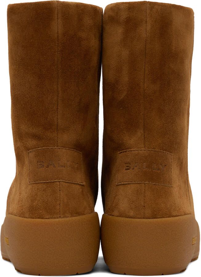 Bally Tan Gstaad Suede Boots - Picture 3