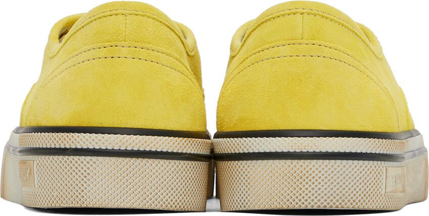 Bally Yellow Lyder Sneakers