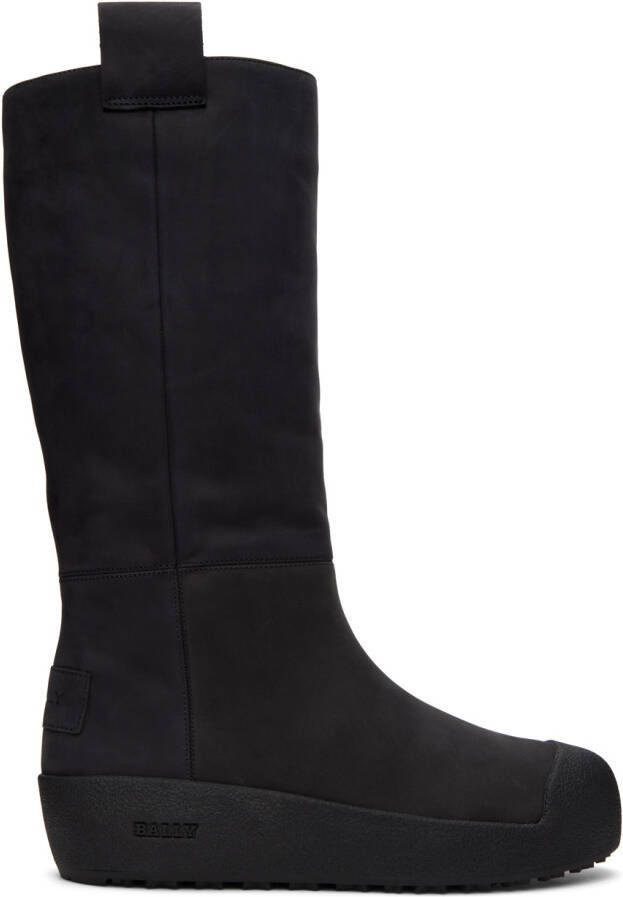 Bally Black Curling Jackson Boots - Picture 5