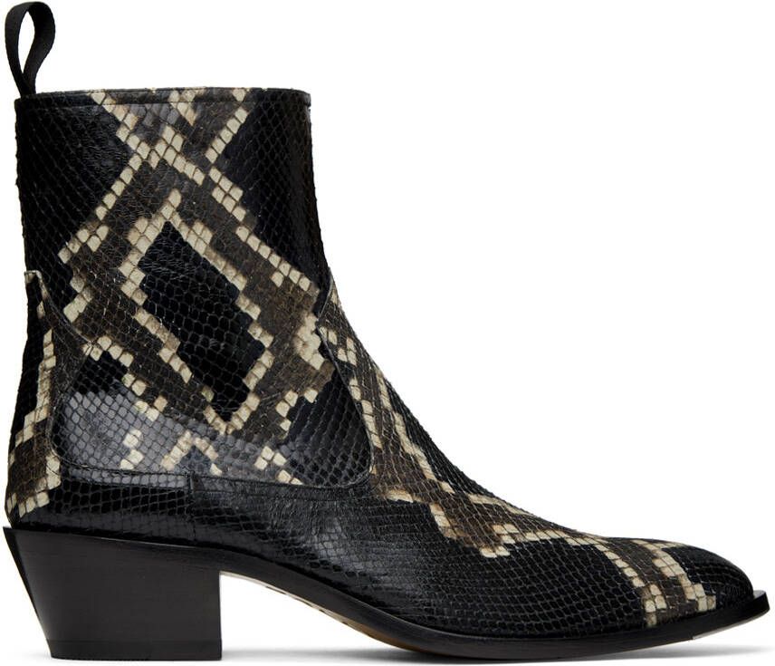 Bally Black Gaiman Boots - Picture 5