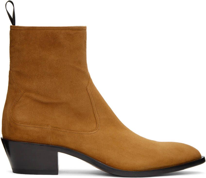 Bally Brown Gaiman Boots - Picture 5