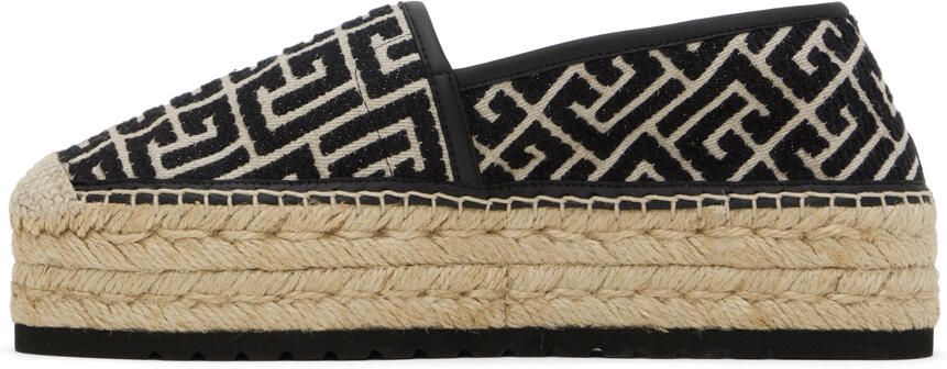Balmain Black Alex Espadrilles - Picture 3