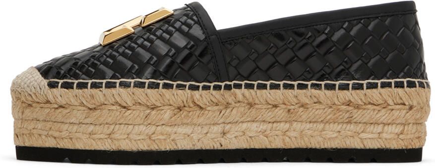Balmain Black Alex Espadrilles - Picture 3