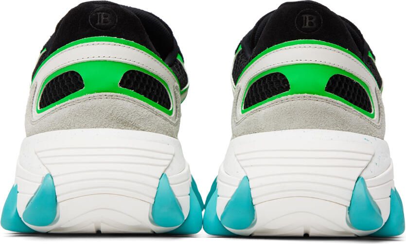 Balmain Black & White B-East Sneakers