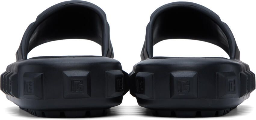 Balmain Black Ari Sandals