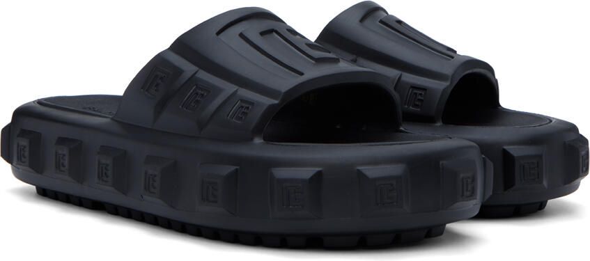 Balmain Black Ari Sandals - Picture 2