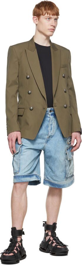 Balmain Black B-Bold Sandals - Picture 4