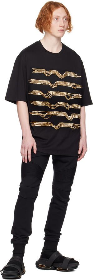 Balmain Black B-Bold Sneakers - Picture 4