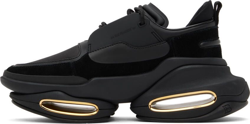 Balmain Black B-Bold Sneakers - Picture 3