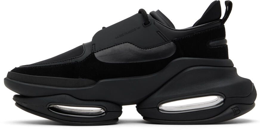 Balmain Black B-Bold Sneakers - Picture 3