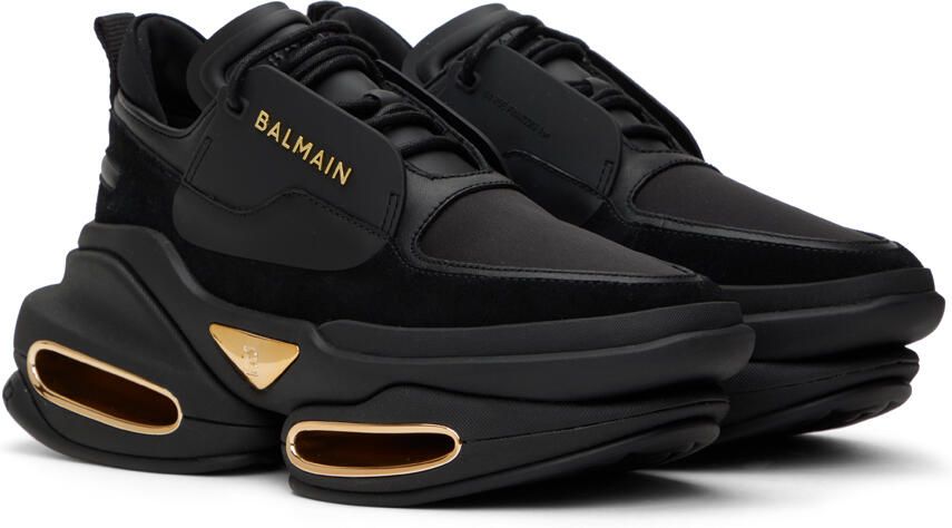Balmain Black B-Bold Sneakers - Picture 2