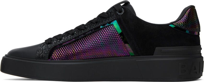 Balmain Black B-Court Sneakers - Picture 3