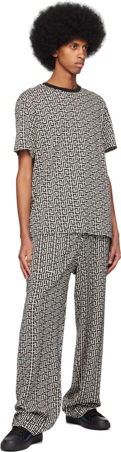 Balmain Black B-Court Sneakers - Picture 4