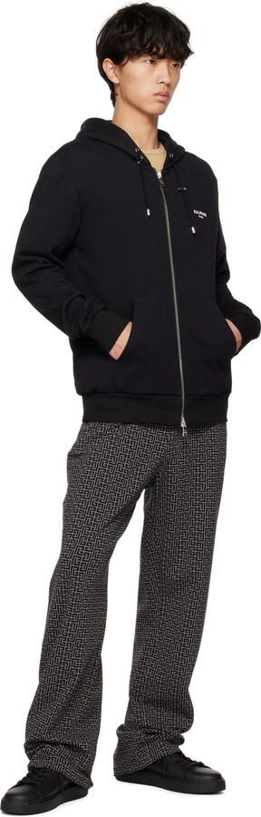 Balmain Black B-Court Sneakers - Picture 4