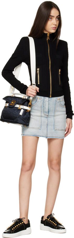 Balmain Black B-Court Sneakers - Picture 4