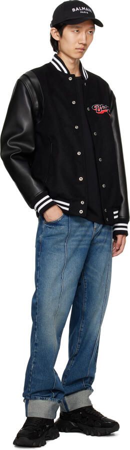 Balmain Black B-East Sneakers - Picture 4