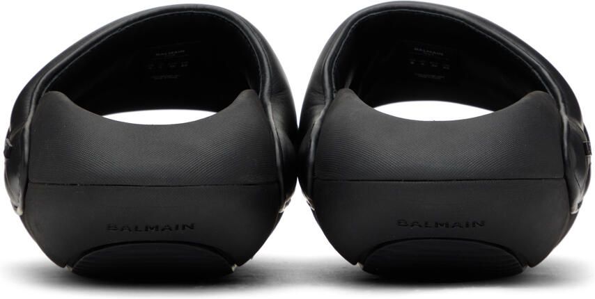 Balmain Black B-IT Sandals