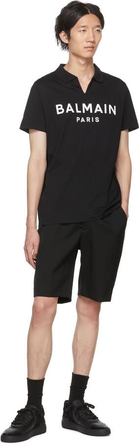 Balmain Black B-Skate Sneakers - Picture 4