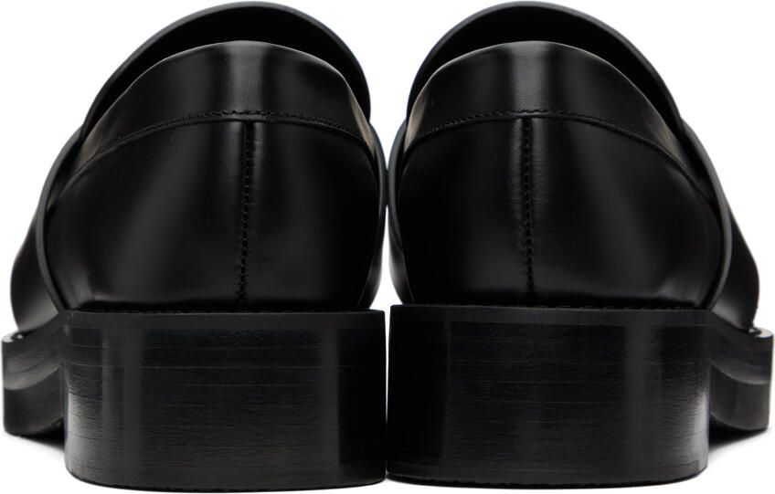Balmain Black Ben Loafers