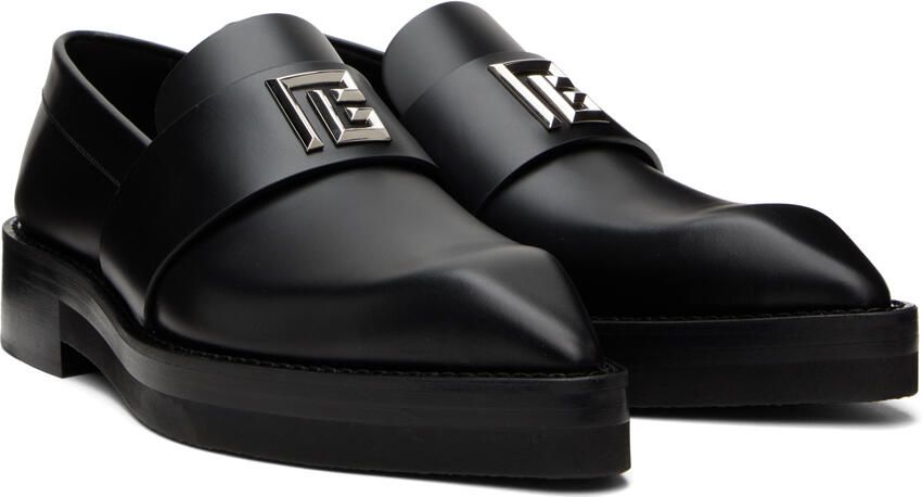 Balmain Black Ben Loafers - Picture 2