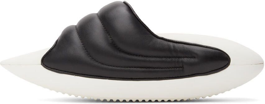 Balmain Black Puffy B-IT Sandals - Picture 3