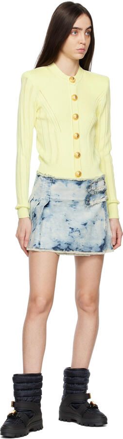 Balmain Black Rossignol Monogram Boots - Picture 4