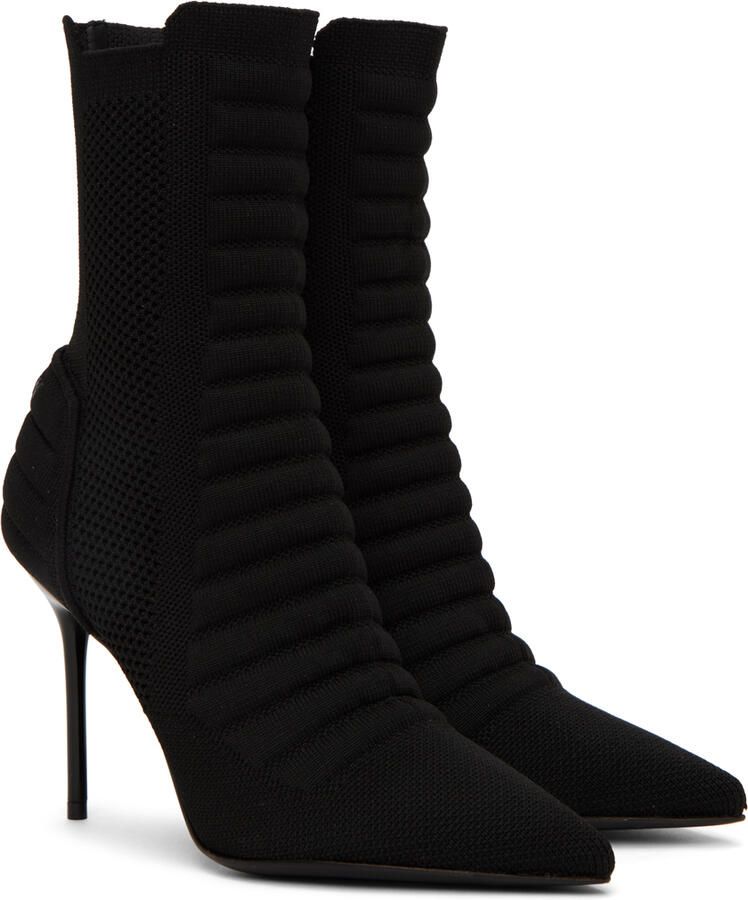 Balmain Black Skye-Biker Boots - Picture 2