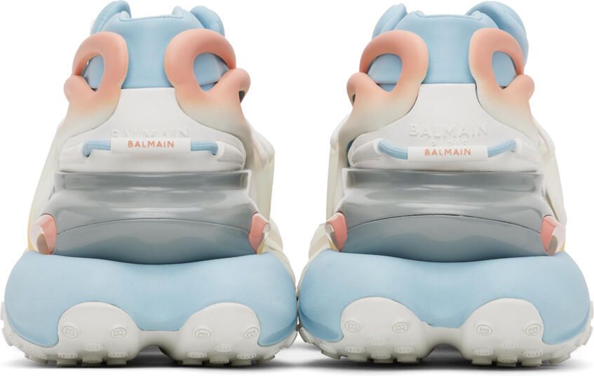 Balmain Blue & Pink Unicorn Sneakers