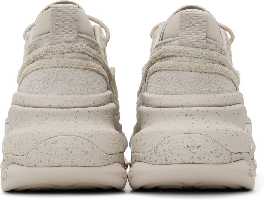 Balmain Gray B-Bold Sneakers