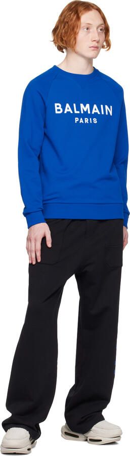 Balmain Gray B-Bold Sneakers - Picture 4