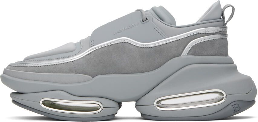 Balmain B-Bold chunky sneakers Grey - Picture 3