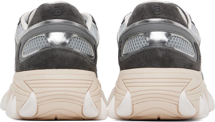 Balmain B-East panelled low-top sneakers Grey