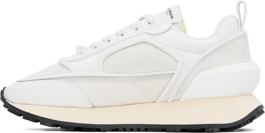 Balmain Off-White B-Court Sneakers - Picture 3