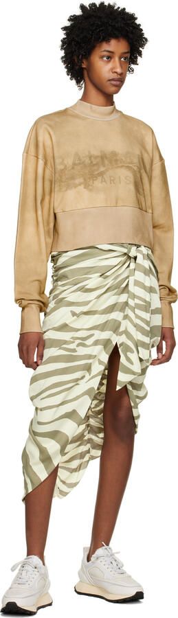 Balmain White Racer Sneakers - Picture 4