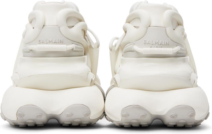 Balmain White Unicorn Sneakers