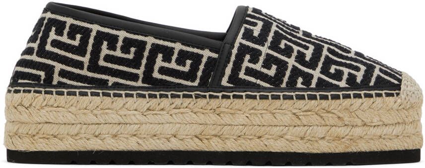 Balmain Black Alex Espadrilles - Picture 4