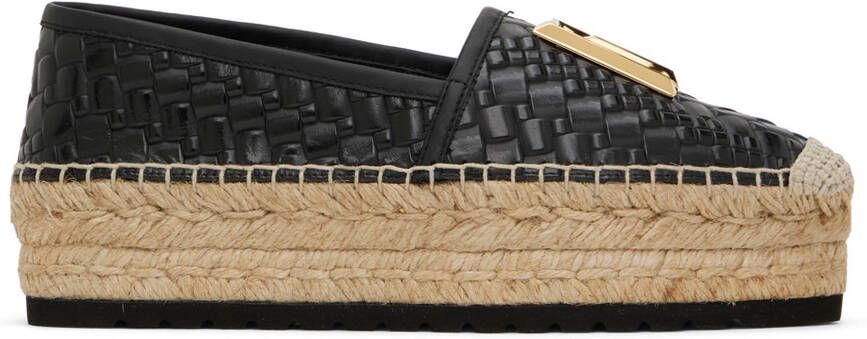 Balmain Black Alex Espadrilles - Picture 4