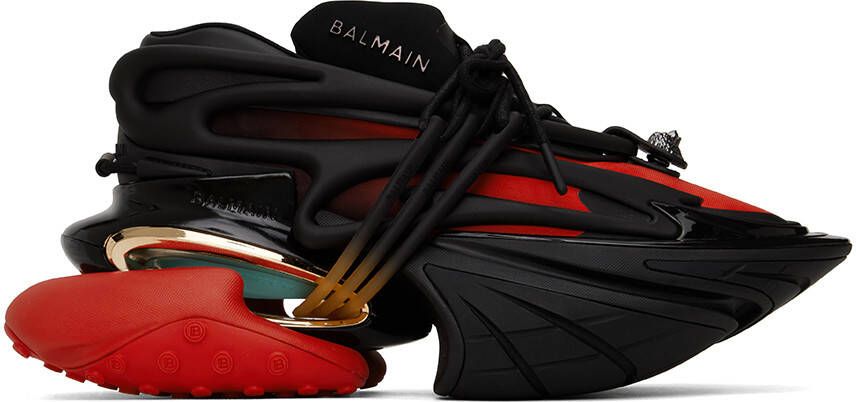 Balmain Unicorn low-top sneakers Black - Picture 5
