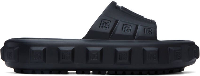 Balmain Black Ari Sandals - Picture 5