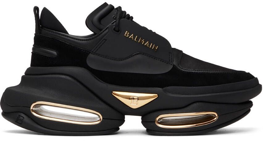 Balmain Black B-Bold Sneakers - Picture 5