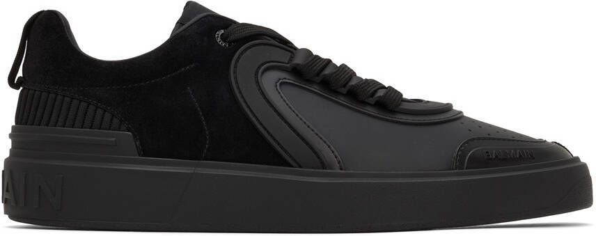 Balmain Black B-Skate Sneakers - Picture 5